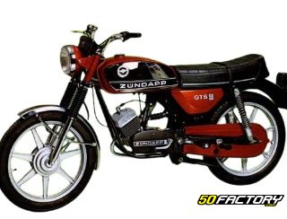 Zündapp technical sheet GTS 50 - 50factory.com